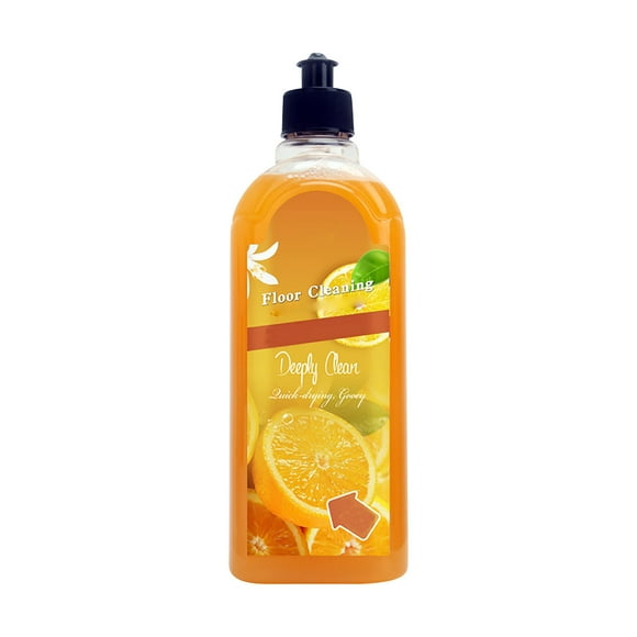 A Multi Surface Floor Cleaner With Refreshing Orange Essence 500Ml For Tile Wood Laminate Vinyl Floors Household Cleaning Solution Easy Squeeze Bottle