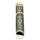 thumbnail image 5 of Caja de Mezuzá para puerta de 10,6 cm, decoración de puerta delantera, símbolo de prosperidad, regalo Judaica hecho a mano para puerta de oficina en Negro, 5 of 8