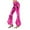 Hot Pink, variant on Carnival High Gloss Leather Flared Leather Pants for Women Elegant Casual Trousers with Asymmetric Hem Wide Leg Bootcut Design Gold XXXL
