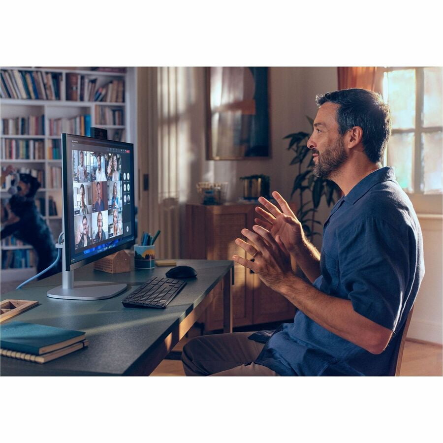 HP EliteStudio 8 AiO G1i All-in-One Computer - Intel Core Ultra 5 235 - vPro Technology - 16 GB - 512 GB SSD - 23.8" Full HD - Desktop - Pike Silver - Intel Q870 Chip - 1920 x 1080 - Windows 11 Pro...