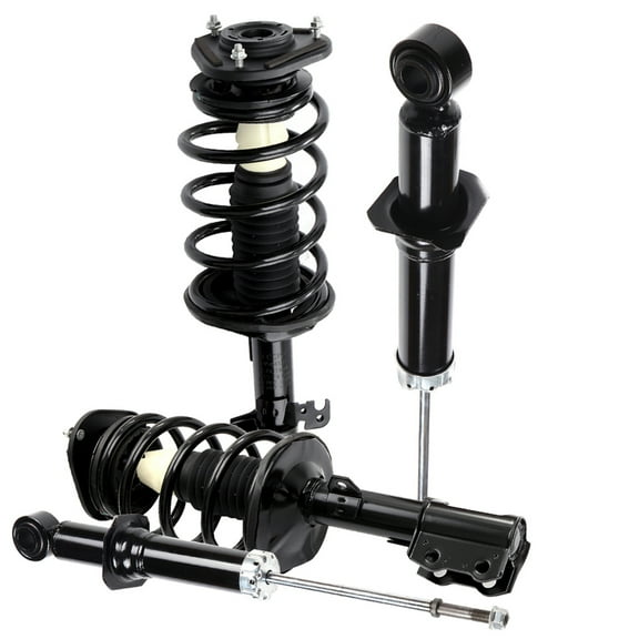ECCPP Complete Struts Front and Rear Pair Strut Spring Assembly Shock Absorber for 2003-2008 for Toyota Corolla Set of 4