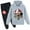 Gray, variant on Boys Girls Cotton Sweatshirt Hooded Ghostbusters Long Sleeve Hoodie and Sweatpants Set Casual Sweatsuit for Teen