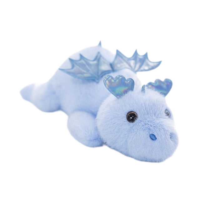 Peluche dinosaurio, juguete coleccionable dinosaurio, recuerdos fiesta, decoración del hogar, animal peluche, muñeco peluche para niños Azul