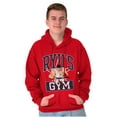 thumbnail image 4 of Street Fighter Ryu's Gym Workout Hoodie Hooded Sweatshirt Men Brisco Brands M, 4 of 6