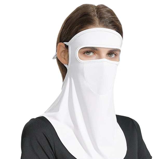 Unisex Deportiva Hielo Suave Bufanda para Golf Al Aire Libre (Blanco)
