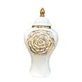 thumbnail image 2 of Abbracc Ceramic Vase Storage Jar with Lid Delicate Temple Jar Fine Workmanship Versatile Size S, 2 of 9