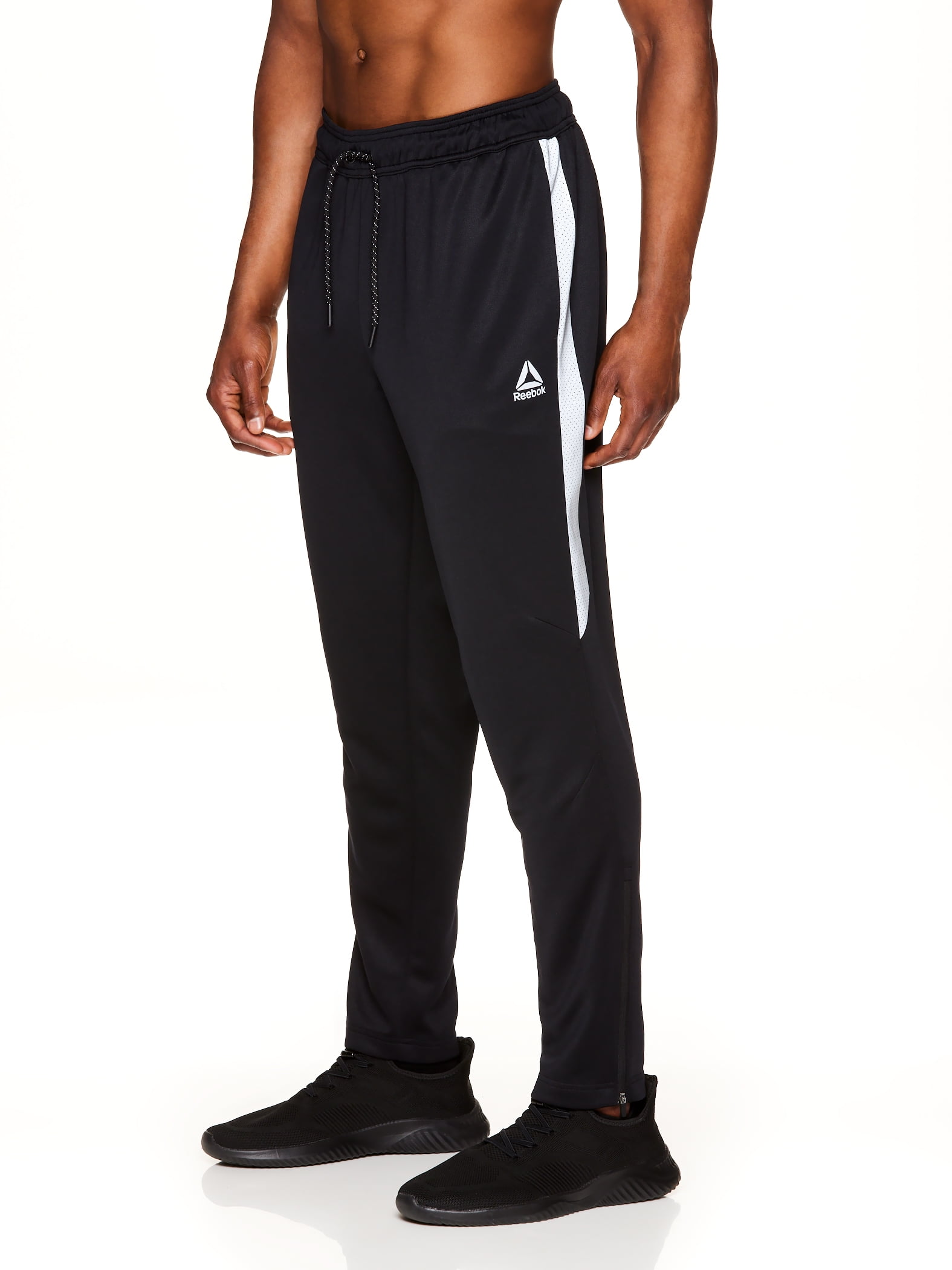 CULTURA SPORT Men's Active Fashion Fleece Jogger Sweatpants W/ Pockets, Athletic  Pants for Gym & Running, Black/Red, Large - Walmart.com