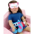 thumbnail image 5 of Sophia's Hot Pink Rolling Suitcase & 7-Piece Travel Accessory Set for 18" Dolls, 5 of 8