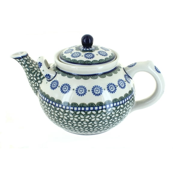 Blue Rose Polish Pottery Maia Large Teapot