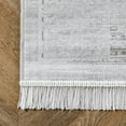 thumbnail image 3 of Venice Fringed Area Rug, 2' 8" x 8', Runner, Maida Silver, 3 of 5