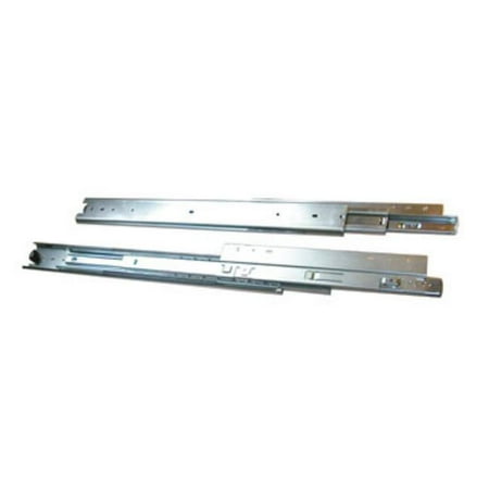 Knape & Vogt Kv8805 B26 26 In. Heavy Duty 200 Lb. Overtravel Drawer Slide - Anochrome