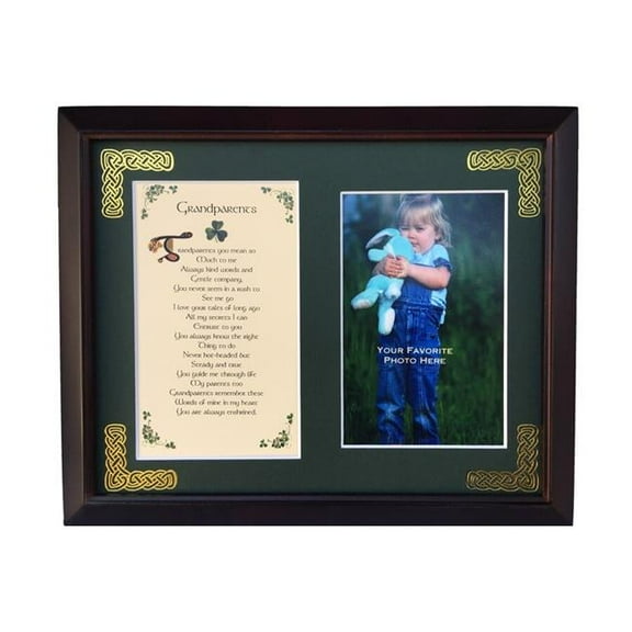 Peter Townsends Irish PFB8x10-Grandparents 8 x 10 in. Grandparents Blessing Photo Frame