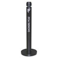 thumbnail image 1 of Rcp R1BK Poteau Fumeur Rond Acier Noir, 1 of 1