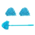 thumbnail image 1 of Billuyoard Fregona giratoria para suelo de hormigón en seco y húmedo, para dormitorio, baño, lavabo, removedor de polvo telescópico desmontable, Suministros de limpieza para el hogar Azul Billuyoard HA004733-01, 1 of 6