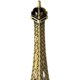 thumbnail image 3 of Modelo de la Torre Eiffel - Estatua de metal de la Torre Eiffel de 32 cm Figura de la Torre Eiffel para souvenirs, 3 of 5