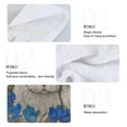 thumbnail image 5 of 2 Pieces Bathroom Towels Kitchen Towels Velcro Hand Wipes Dish Cloths & Dish Towels Washroom Towels Face Towel Hand Wipes Two Little Rabbits, 5 of 7