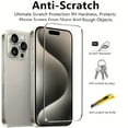 thumbnail image 3 of 4-pack Ultra Clear Glass Screen Protector for iPhone 16/15/14/13/12 Series - High Definition, Scratch-resistant, No Foam, Easy to Install, 3 of 4