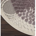 thumbnail image 6 of Nourison Graphic Illusions Modern Geometric Grey 7'9" x ROUND Area Rug, (8' Round), 6 of 9