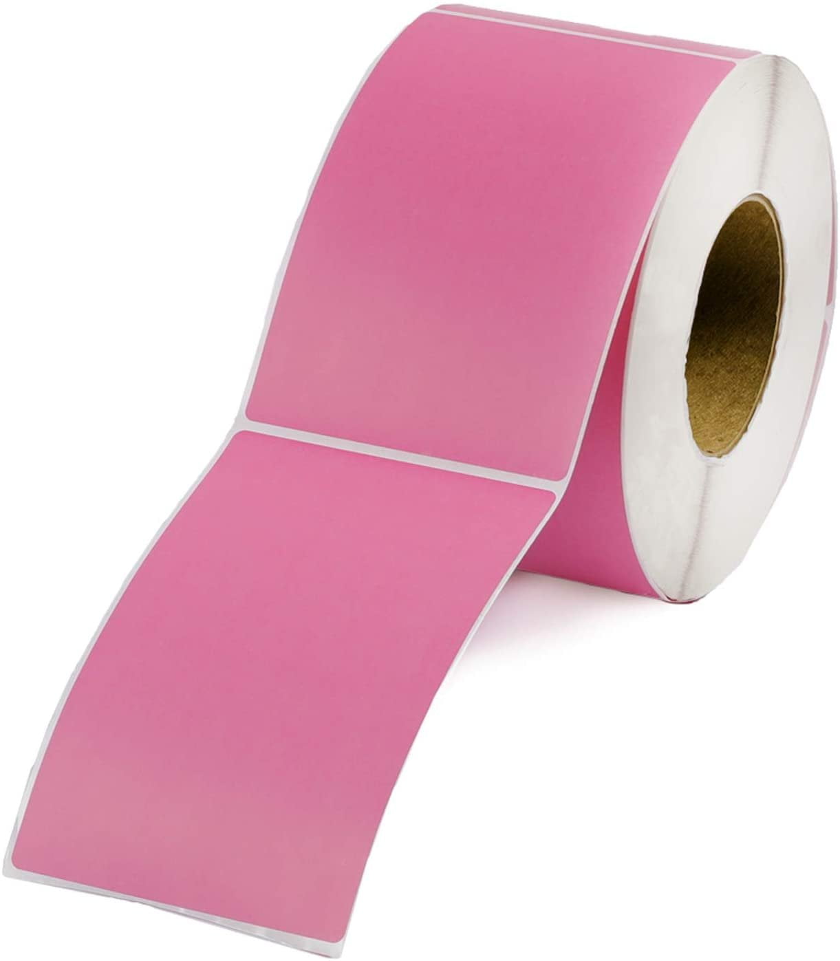 AMZ Supply 4000 Pack of Fluorescent Pink Thermal Transfer Labels 4" x 6" Thermal Shipping Label