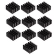 thumbnail image 1 of Disipadores De Aluminio 10pcs Calentador De Disipador 20 * 20 * 10m M / Disipador Llevado / Disipador Negro shamjiam Disipador de calor del radiador, 1 of 9
