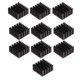 thumbnail image 1 of Paquete Disipadores de Calor de Aluminio Negro para Radiador de Disipador de Calor 20x20x10mm, 1 of 9