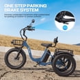 thumbnail image 3 of Gocio 20" x 4.0 Fat Tire Electric Tricycle for Adults,750W E-Trike With 48V/18AH Large-Capacity Battery UL2849 Certified,Max 15.5Mph 7-Speed Folding Electric Tricycle With Basket, 3 of 13