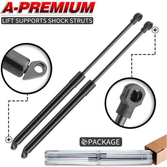 A-Premium Tailgate Rear Trunk Lift Supports Shock Struts Replacement for Mercedes Benz S350 S430 S500 S600 S55 S65 AMG 1999-2006 W220 2-PC Set