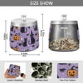 thumbnail image 2 of Yayeee Ashtray with Lid for Cigarette Smokeless Stainless Steel Home Ash Holder, Halloween Cats, 2 of 7