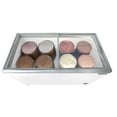 thumbnail image 3 of Maxx Cold Sliding Glass Top Mobile Ice Cream Display Freezer, 52"W, 11 cu. ft. Storage Capacity,  Equipped with (4) Wire Baskets, in White (MXF52F), 3 of 6
