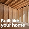 thumbnail image 7 of Handy Home Products Garden 6 ft. x 8 ft. Shed with Metal Roof (Floor Included), 7 of 7