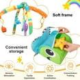 thumbnail image 6 of Babyeap 3-in-1 Baby Gym and Play Mat, Baby Activity with Ocean Ball Sensory Toys, 0-36 Months, 6 of 9
