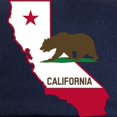 thumbnail image 2 of CafePress - CALI STATE W BEAR - Adjustable 100% Brushed Unisex Casual Cotton Baseball Cap, Beige, 1, 2 of 2