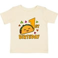 thumbnail image 3 of Inktastic 1st Birthday with Taco and Confetti Boys or Girls Baby T-Shirt, 3 of 5