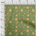 thumbnail image 2 of oneOone Cotton Cambric Dark Green Fabric Asian Retro Floral Fabric For Sewing Printed Craft Fabric By The Yard 56 Inch Wide, 2 of 4