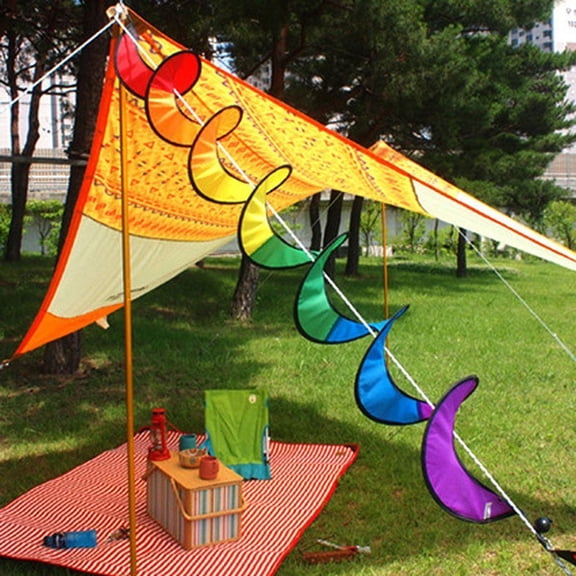 UPOUART Eye Catching Foldable Garden Spinners for Camping Picnic Family 1Pack