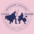 thumbnail image 2 of Girl's Star Wars: Obi-Wan Kenobi Vader vs Kenobi Unfinished Business Duel  Graphic Tee Light Pink Small, 2 of 4