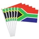 thumbnail image 1 of Pack de 12 Banderas de Mano de Sudáfrica de 30 cm para Fiestas y Eventos, 1 of 6