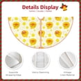 thumbnail image 3 of Sikiie Ducky Cartoon Christmas Tree Skirt, Christmas Tree Decorations, Christmas Decor, Tree Mat Decoration(30-48IN)-48", 3 of 6