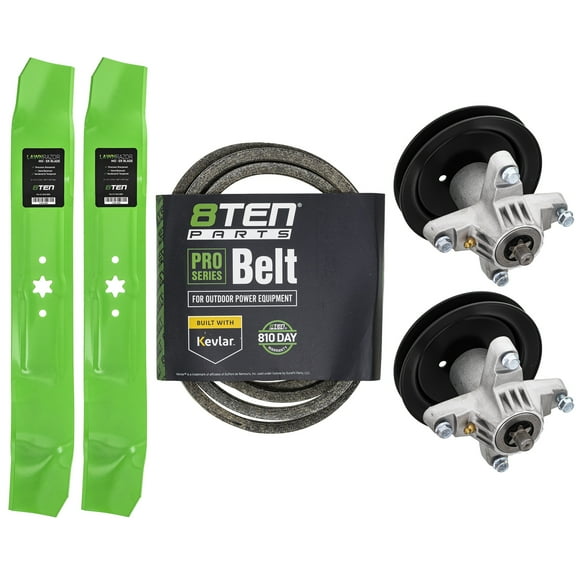 8TEN Blade Spindle Belt Kit for Cub Cadet MTD 42 inch LT1042 MK1005144