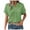 Green, variant on Womens 2025 Short Sleeve T-shirt Fashion Blouse Summer Top Shirt Loose Fit Vacation Casual Tops