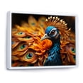 thumbnail image 2 of Designart "Birds Of Paradise landscape VI" Animals Floater Framed Canvas Print, 2 of 7