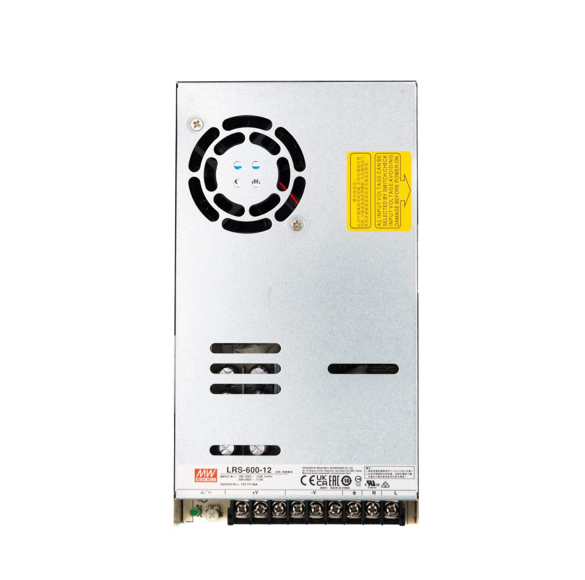 Mean Well LRS-600-12 Power Supply 600W 12V