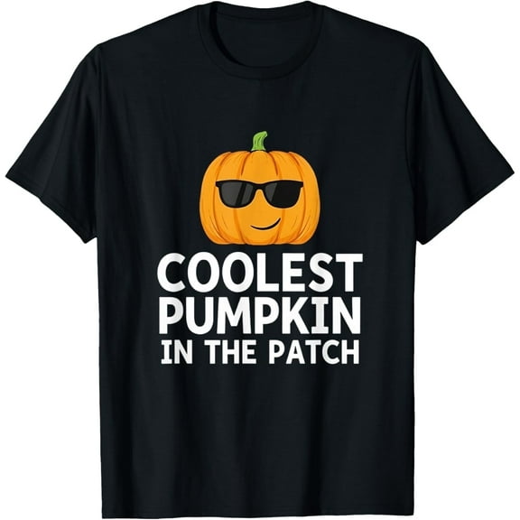 Coolest Pumpkin in The Patch Boy Halloween T-Shirt
