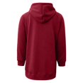 thumbnail image 5 of ZHOUCHANKIDS Cozy Women's Hoodies and Sweatshirts Long Sleeve Round Neck Hoodie with Solid Pocket and Oversized Fit for Casual Wear, 5 of 5