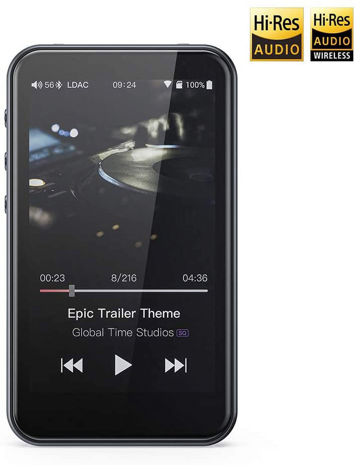 FiiO MP3 Player 32GB, Black, FiiO M6 - Walmart.com