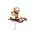 thumbnail image 3 of 1997 Nikki Christmas Mantel Stocking Hanger (Nikki Dog on Sled) Hallmark Stocking Hanger XSH4592, 3 of 4