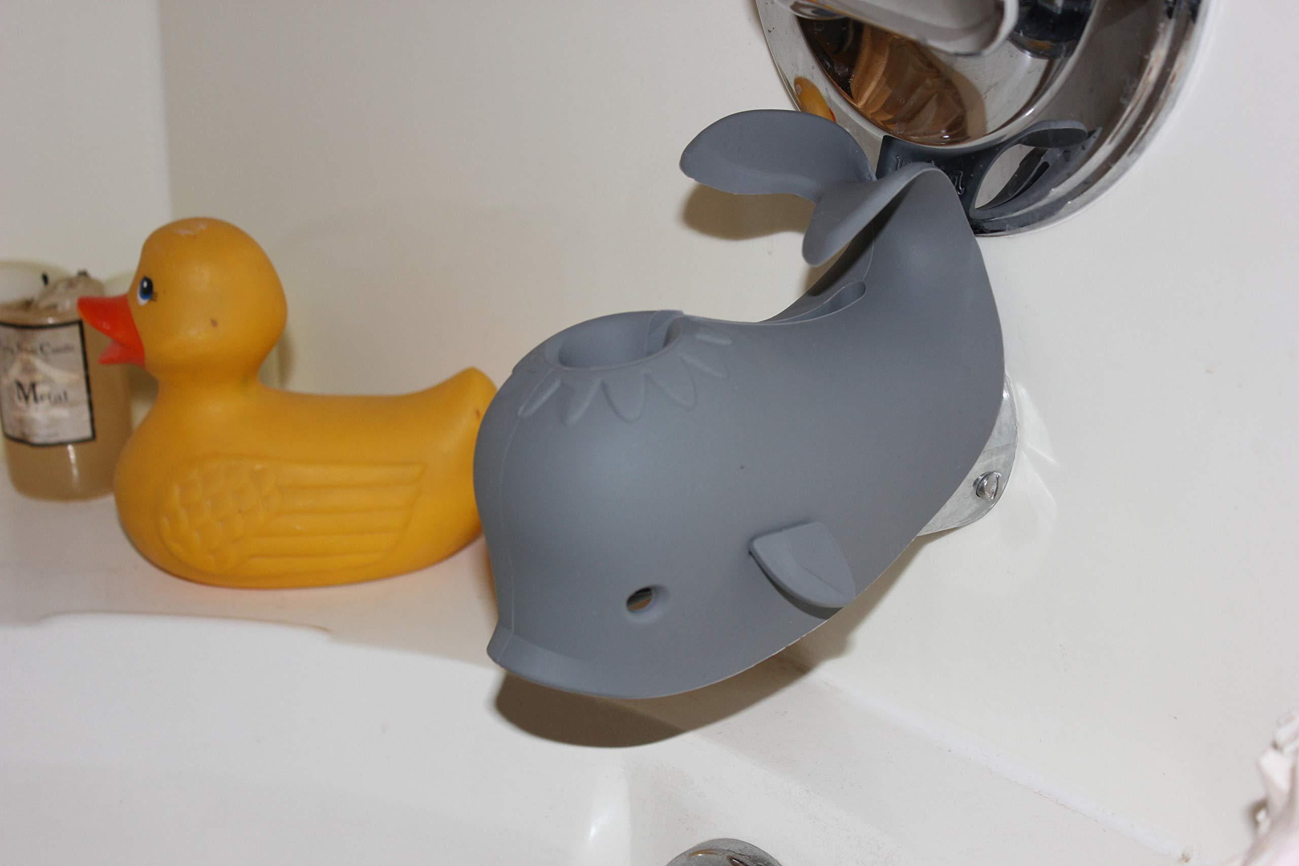 whale bath spout cover