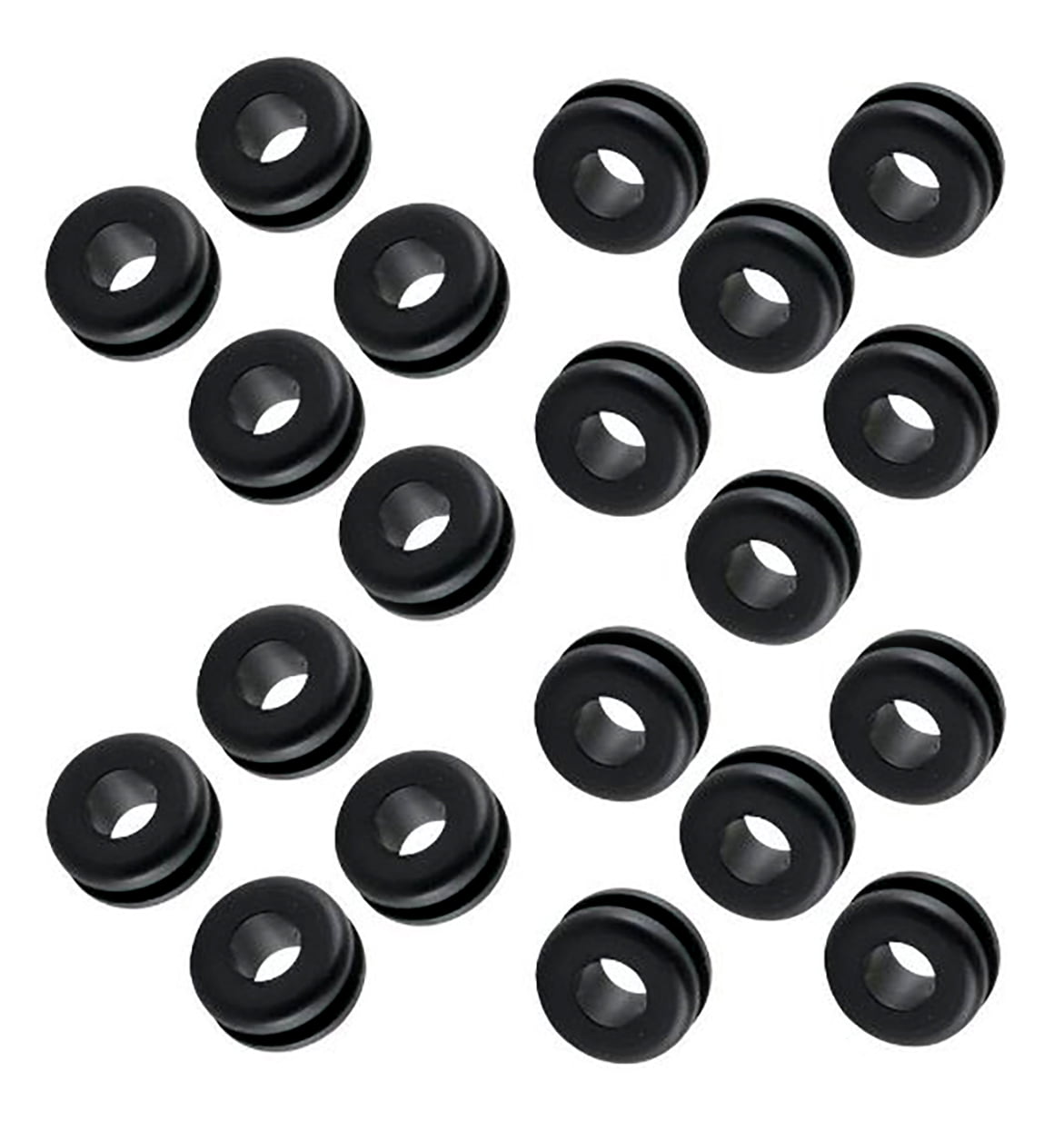 GROMMETS 20 1/2"x3/8" FOR AIRLOCK ON HOMEBREW WINE BEER MAKING KIT FERMENTER LID