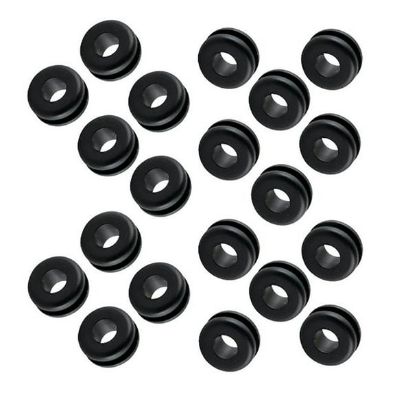GROMMETS 20 1/2"x3/8" FOR AIRLOCK ON HOMEBREW WINE BEER MAKING KIT FERMENTER LID