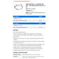 thumbnail image 2 of ABS Speed Sensor - Compatible with 2007 - 2010 Mercedes-Benz GL450 4.7L V8 2008 2009, 2 of 2